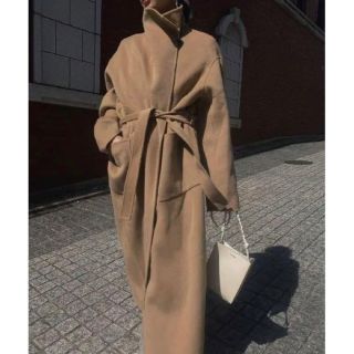 アメリヴィンテージ(Ameri VINTAGE)のAmeri vintage STAND COLLAR SCARF COAT(ロングコート)