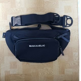 マキャベリック(MAKAVELIC)のMAKAVELIC　マキャベリック  CRESCENT  WAISTBAG　黒(ウエストポーチ)