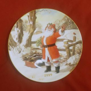 ロイヤルドルトン(Royal Doulton)のRoyal Doulton ロイヤルドルトン クリスマスプレート 1990(食器)