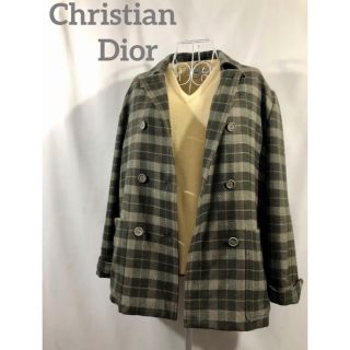 クリスチャンディオール(Christian Dior)の90's  Christian Dior  ダブルブレスト コート ジャケット(その他)