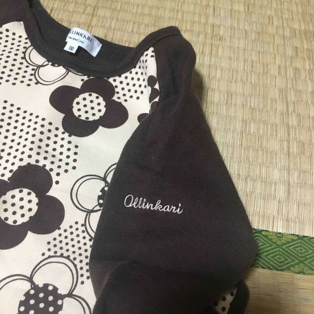 OLLINKARI(オリンカリ)の美品　トレーナー130cm Ollinkari キッズ/ベビー/マタニティのキッズ服女の子用(90cm~)(Tシャツ/カットソー)の商品写真