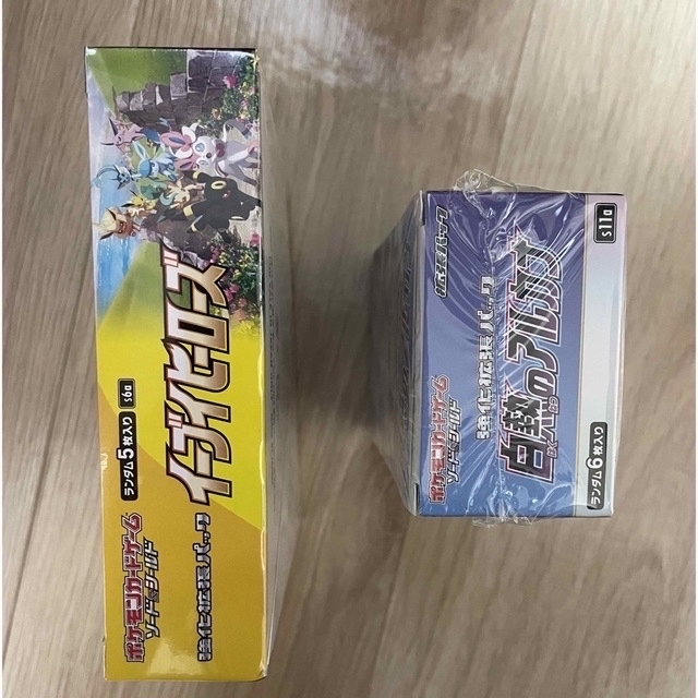 ポケモン(ポケモン)のポケモンカード　イーブイヒーローズ　白熱のアルカナ　BOX　シュリンク付 エンタメ/ホビーのトレーディングカード(Box/デッキ/パック)の商品写真