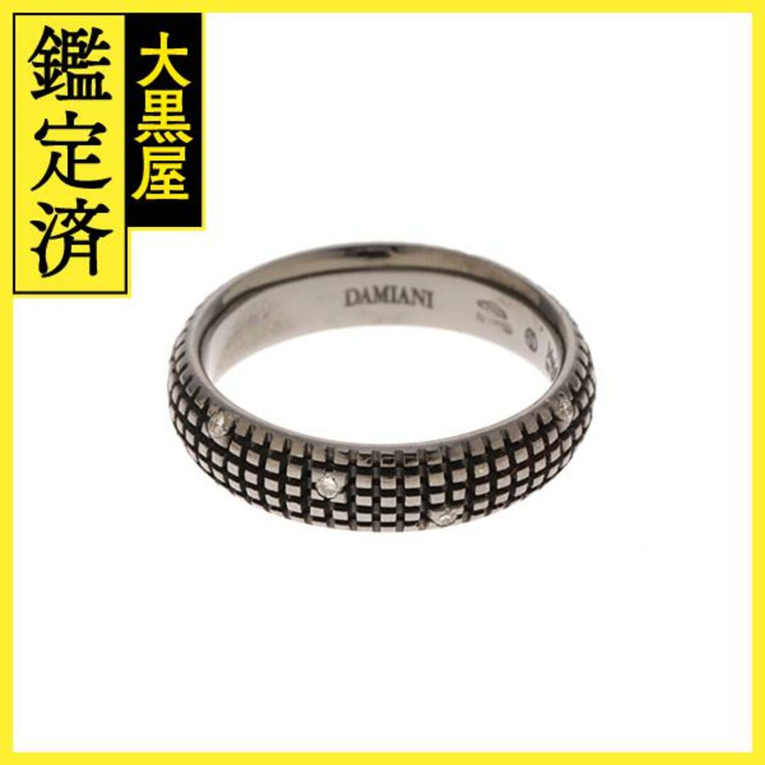 ダミアーニ   メトロポリタンリング  ブラックゴールド 7号　ダイヤモンドリング(指輪)