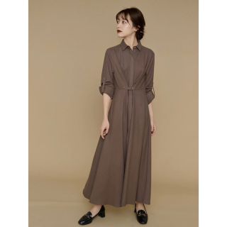 ノーブル(Noble)のほなつ様専用　Waist tuck Shirt Dress(ロングワンピース/マキシワンピース)