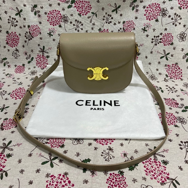 ライトブラウン/ブラック 断捨離 SALE中!CELINEバック
