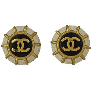 シャネル イヤリング(ブラック/黒色系)の通販 500点以上 | CHANELの ...