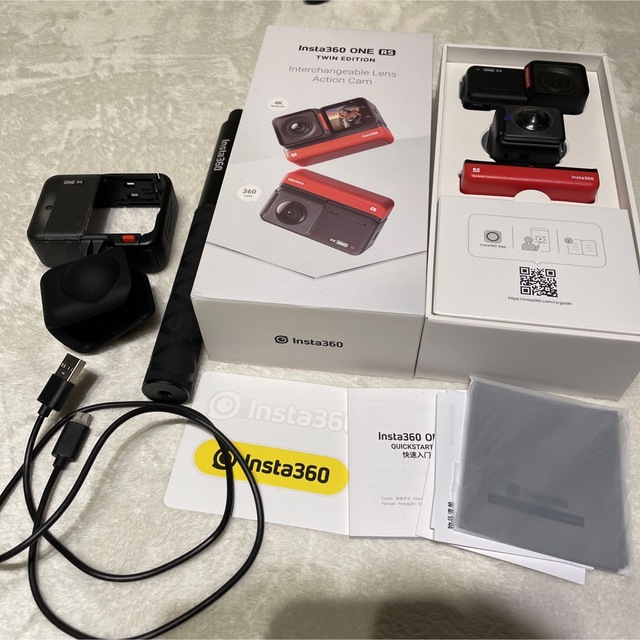 海外並行輸入正規品 【美品】insta360 ONE RS ツイン版 プレミアム