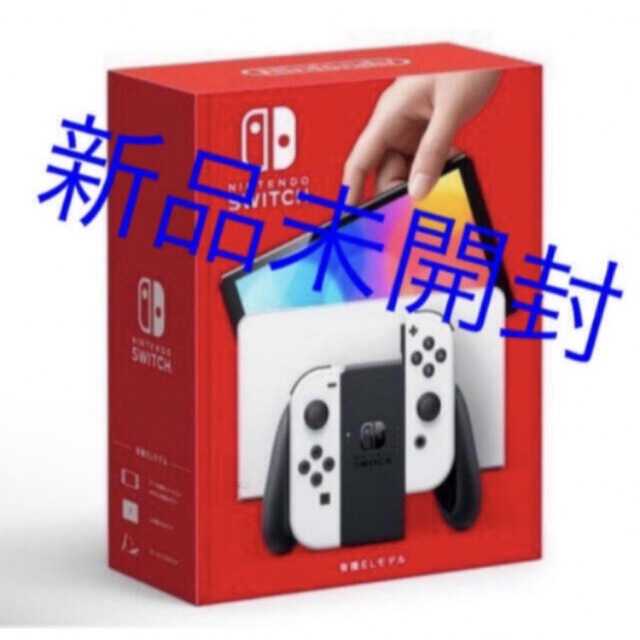 エンタメ/ホビーNintendo Switch有機ELモデルJoy-Con(L)/(R)ホワイト