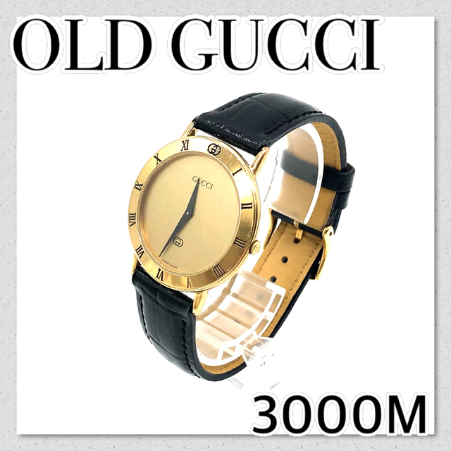 稼働【セール中】OLD GUCCI オールドグッチ ローマンベゼルブランド