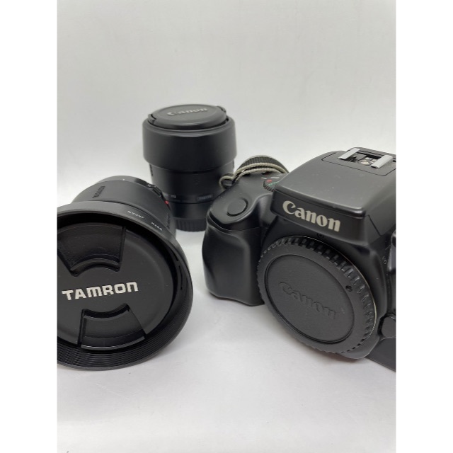 動作保証 Canon EOS 750QD & レンズ２本カメラ