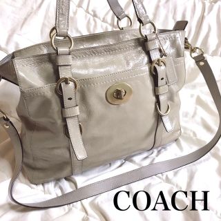 コーチ(COACH)のCOACH コーチ トートバッグ チェルシーパテント2WAY ショルダーバッグ(ショルダーバッグ)