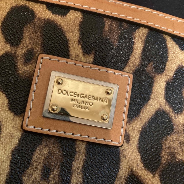DOLCE&GABBANA 】トートバッグ ヒョウ柄 レオパード DOLCE&GABBANA 】トートバッグ ヒョウ柄 レオパード
