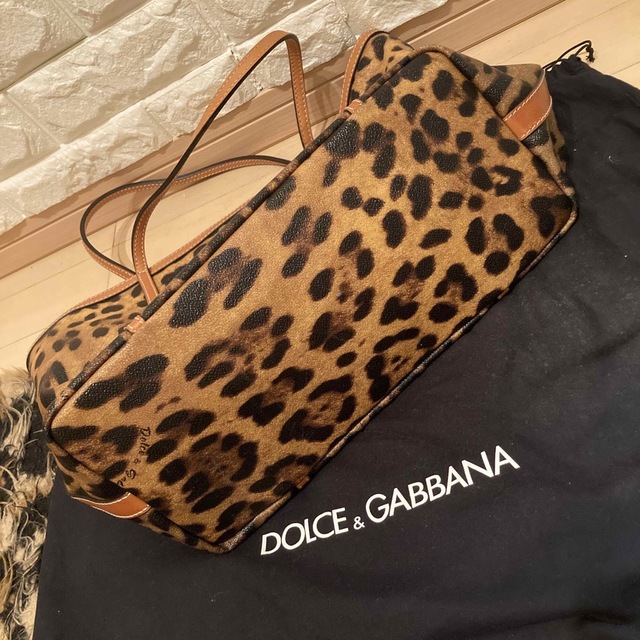 DOLCE&GABBANA 】トートバッグ ヒョウ柄 レオパード DOLCE&GABBANA 】トートバッグ ヒョウ柄 レオパード