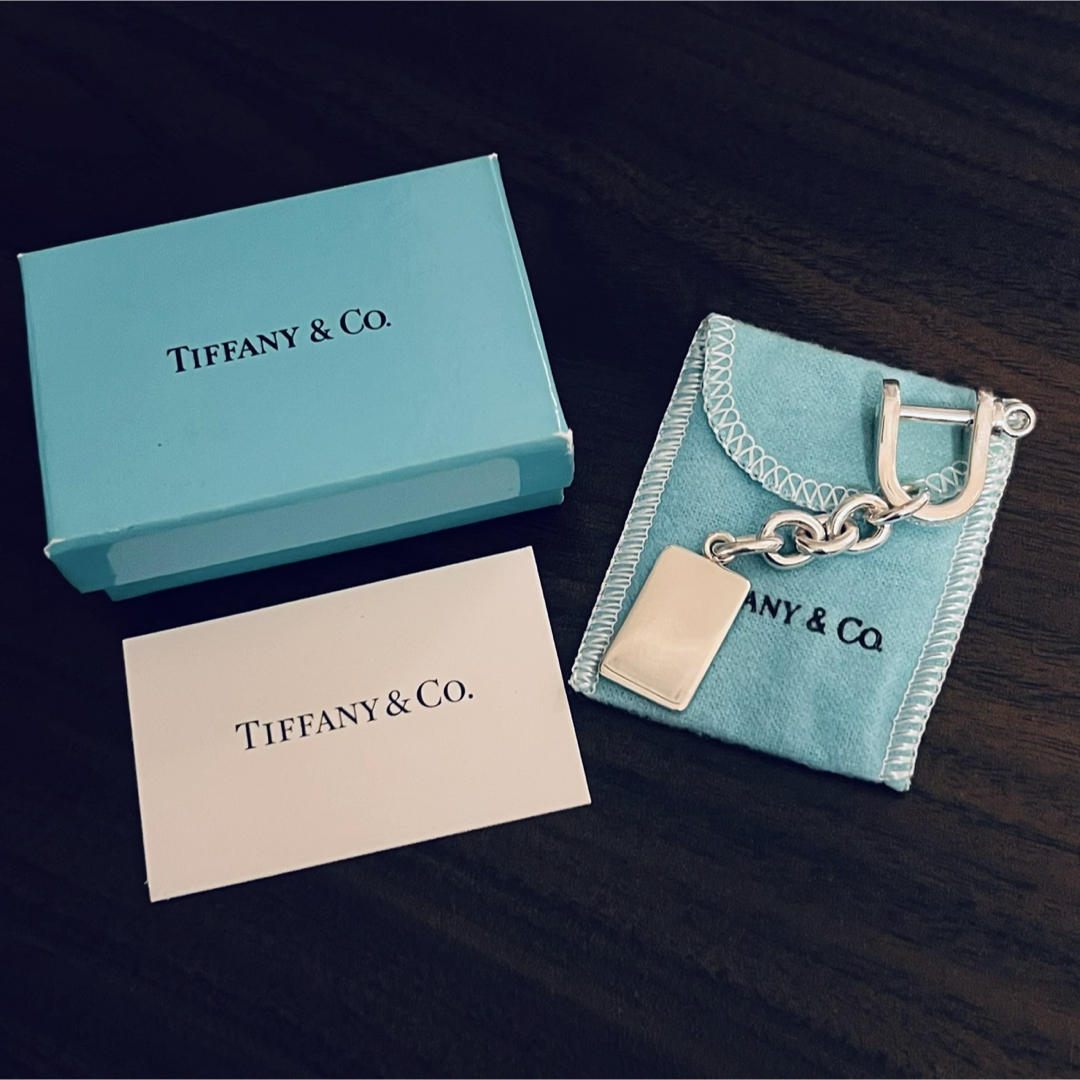 ヴィンテージ　TIFFANY　 ティファニー ダブル シャックル キーリング