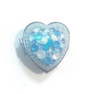 Blue  Roseスワロフスキーアクセサリーケース(ピアス)(その他)