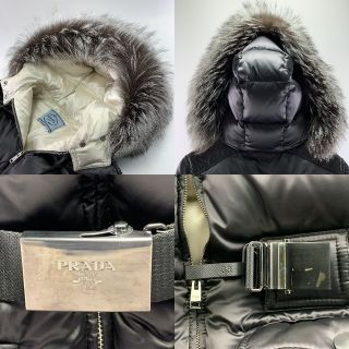 PRADA - ▽▽PRADA プラダ ダウンジャケット サイズ38（S） グレーの