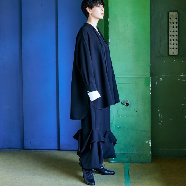 ENFOLD - ENFOLD LAYERED-CUFF BLOUSEの通販 by yukiko