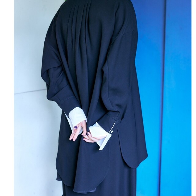 LAYERED CUFFS SHIRT｜38｜WHT｜SHIRTS AND BLOUSES｜|ENFÖLD