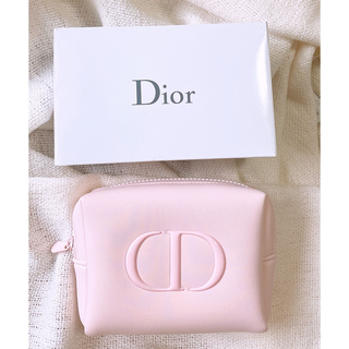 Christian Dior - dior ノベルティ ポーチ　ピンク