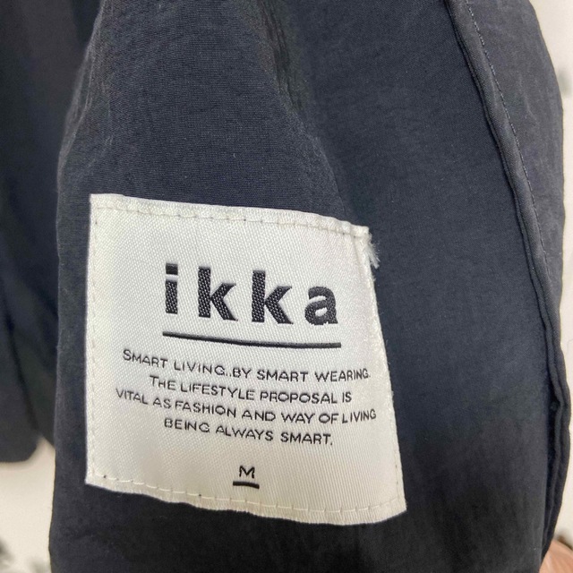 ikka(イッカ)の【ikka】エムエーワン　ブルゾンジャケット　黒　M メンズのジャケット/アウター(ブルゾン)の商品写真