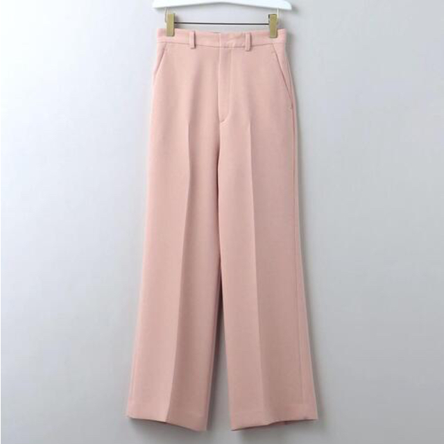 6(ROKU)POLYESTER RAYON BOOTCUT PANTS