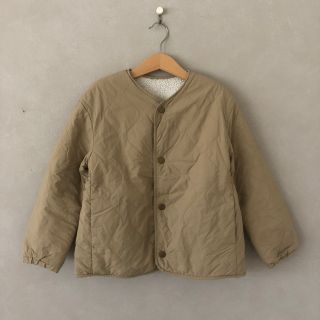 ユニクロ(UNIQLO)のユニクロ　リバーシブル　ボアジャケット　120(ジャケット/上着)