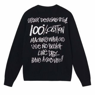 ステューシー(STUSSY)のStussy Care Label Sweater(ニット/セーター)