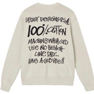 ステューシー(STUSSY)のStussy Care Label Sweater(ニット/セーター)