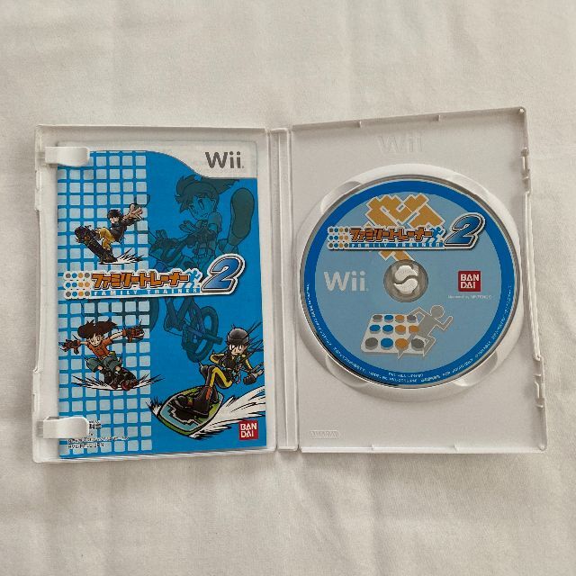 Wii(ウィー)のファミリートレーナー2 Wii　ウィー　バンダイナムコ　ゲームソフト　アクション エンタメ/ホビーのゲームソフト/ゲーム機本体(家庭用ゲームソフト)の商品写真