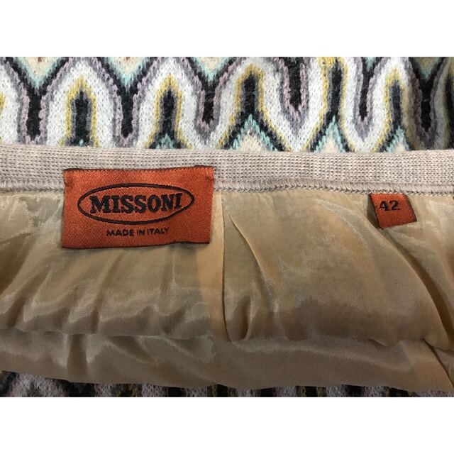 MISSONI(ミッソーニ)の美品　MISSONI ミッソーニ　タイト　ミニスカート　 レディースのスカート(ミニスカート)の商品写真
