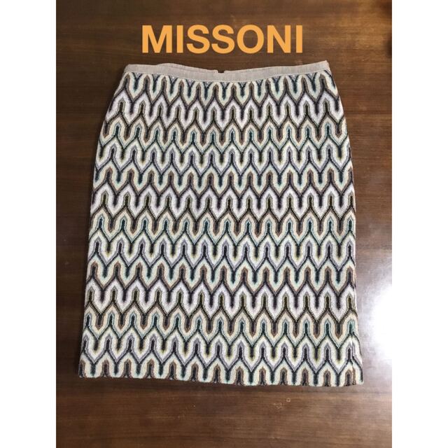 MISSONI(ミッソーニ)の美品　MISSONI ミッソーニ　タイト　ミニスカート　 レディースのスカート(ミニスカート)の商品写真