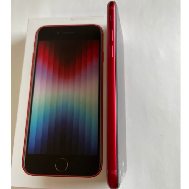 iPhone SE 64GB レッド 第3世代ほぼ未使用品 au MMYE3JA | www.jarussi