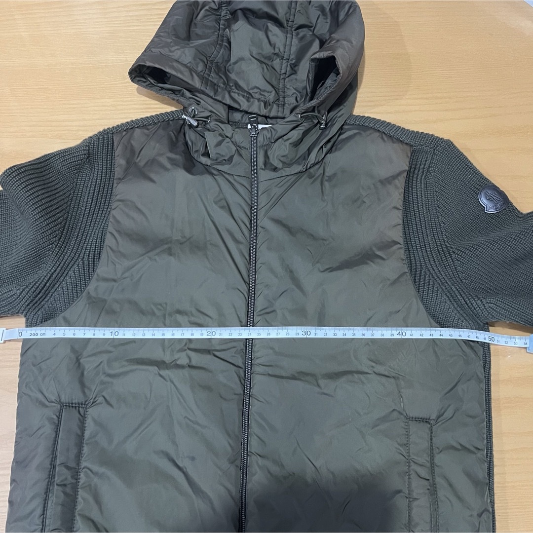 MONCLER(モンクレール)のモンクレール　ニットフードブルゾン メンズのトップス(ニット/セーター)の商品写真