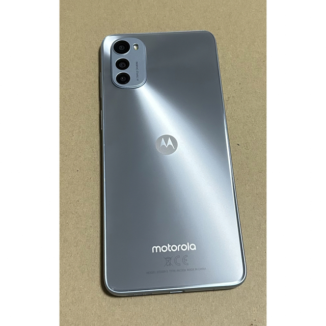 Motorola(モトローラ)のMOTOROLA スマートフォン moto e32s ミスティシルバー PAU1 スマホ/家電/カメラのスマートフォン/携帯電話(スマートフォン本体)の商品写真