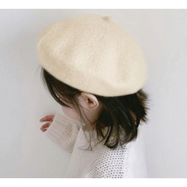 韓国子供服　子供/キッズ/ベビー  ウールベレー帽 ハット ピンク キッズ/ベビー/マタニティのこども用ファッション小物(帽子)の商品写真