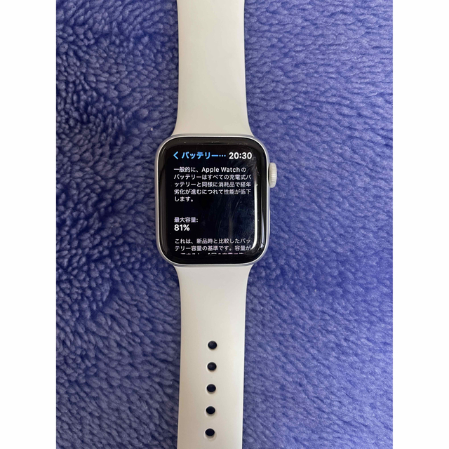 【期間限定値下げ】Apple Watch Series4 40mm GPSモデル スマホ/家電/カメラのスマホ/家電/カメラ その他(その他)の商品写真