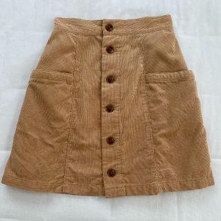 ブラウニー(BROWNY)のブラウニー　BROWNY コーデュロイ　スカート フリーサイズ(ミニスカート)