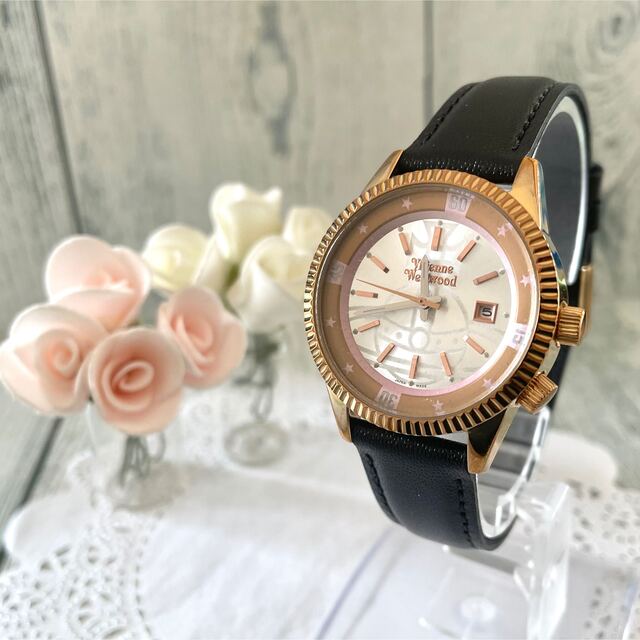 Vivienne Westwood(ヴィヴィアンウエストウッド)の【動作OK】vivienne ヴィヴィアン 腕時計 RING レディース レディースのファッション小物(腕時計)の商品写真