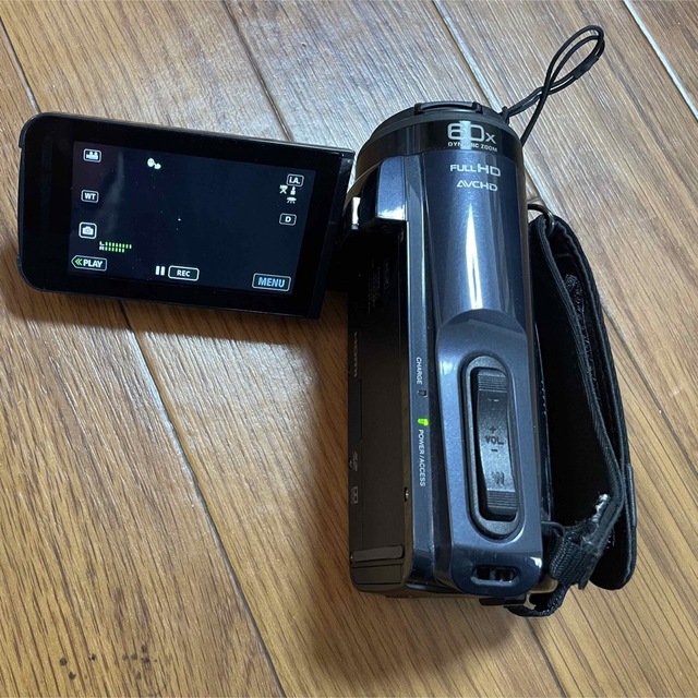 KENWOOD(ケンウッド)のJVC Everio R ハイビジョンメモリームービー GZ-R470-H スマホ/家電/カメラのカメラ(ビデオカメラ)の商品写真