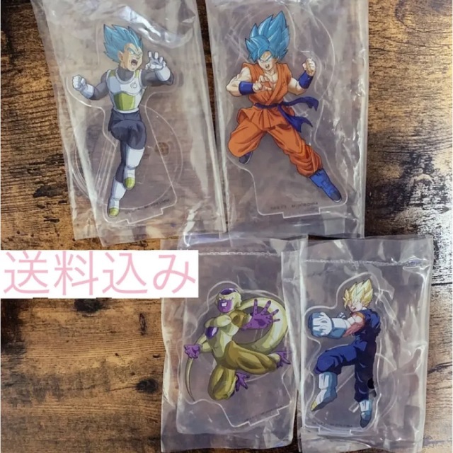 ドラゴンボール(ドラゴンボール)の超好敵手列伝 G賞 激闘 アクリルスタンド 4個セット エンタメ/ホビーのおもちゃ/ぬいぐるみ(キャラクターグッズ)の商品写真