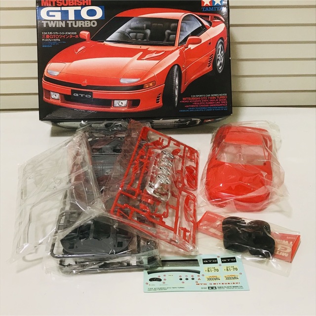 三菱(ミツビシ)のタミヤ模型 ミツビシ GTO ツインターボ 1/24 プラモデル エンタメ/ホビーのおもちゃ/ぬいぐるみ(模型/プラモデル)の商品写真