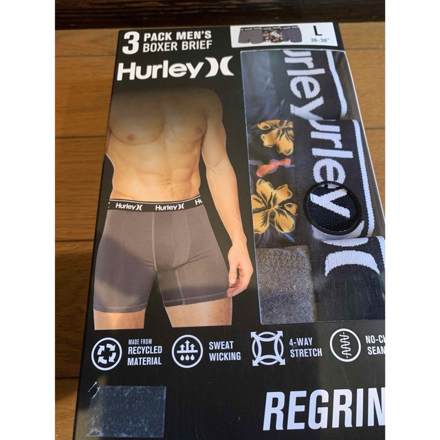 Hurley(ハーレー)のハーレー　ボクサーパンツ　Ｌサイズ③ メンズのアンダーウェア(ボクサーパンツ)の商品写真