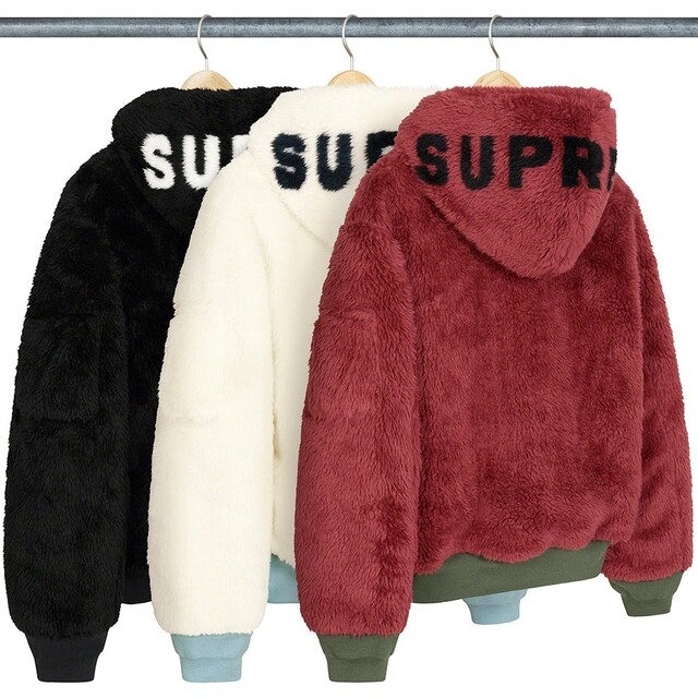 Supreme Faux Fur Reversible MA-1 BlackXL 6