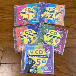 ベネッセ(Benesse)のベネッセ　こども英語教室　CD 5枚セット　　　　　2年生　教材(キッズ/ファミリー)