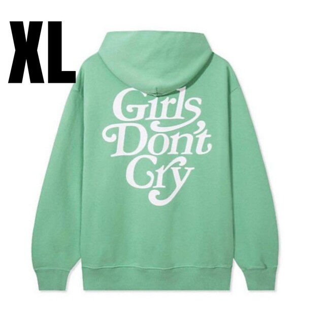 Girl's Don't Cry Logo Hoodie XL mint ミント