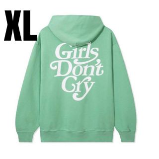 ガールズドントクライ(Girls Don't Cry)のGirl's Don't Cry Logo Hoodie XL mint ミント(パーカー)