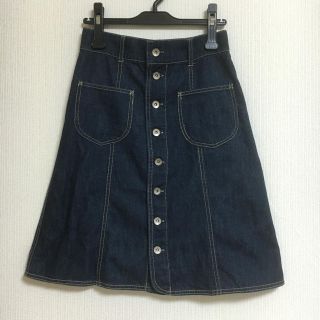 ダブルクローゼット(w closet)のダブルクローゼット ジーンズスカート(ひざ丈スカート)