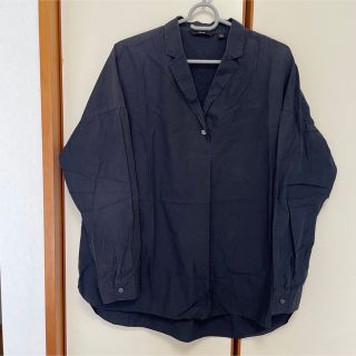 ユニクロ(UNIQLO)の【UNIQLO】コットンオーバーサイズシャツ(シャツ/ブラウス(長袖/七分))