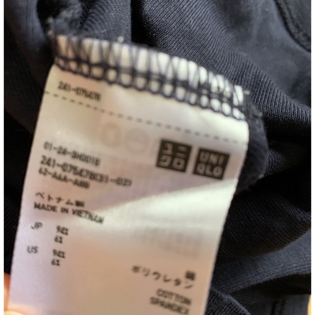 UNIQLO(ユニクロ)のUNIQLO 五分袖Tシャツ レディースのトップス(Tシャツ(長袖/七分))の商品写真