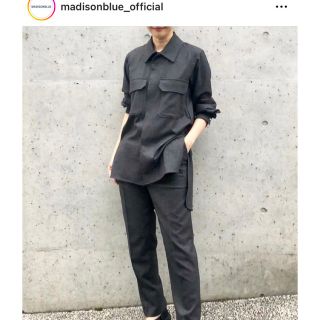 マディソンブルー(MADISONBLUE)のマディソンブルー ウールシャツmadison blue(シャツ/ブラウス(長袖/七分))